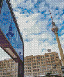 Berliner Fernsehturm In Germany Diamond Painting