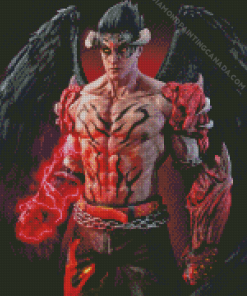 Devil Jin Kazama Diamond Painting