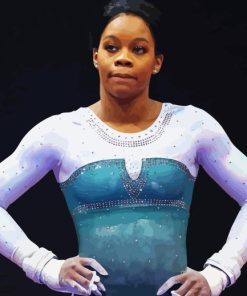 Gabby Douglas Diamond Painting