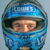 Jimmie Johnson With Helmet Diamond Painting