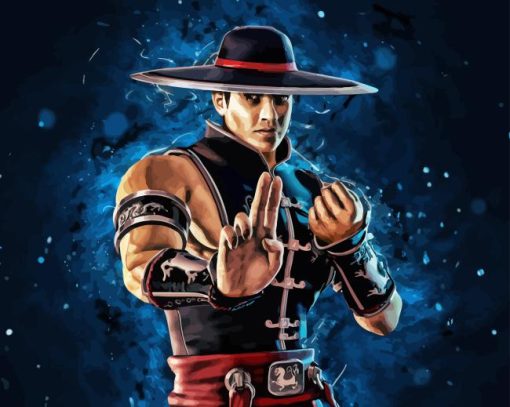 Kung Lao Mortal Kombat Diamond Painting