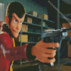 Lupin III Character Diamond Painting