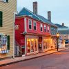 Marblehead Town Buildings Diamond Painting