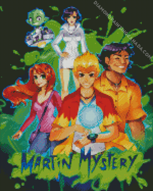 Martin Mystery Diamond Painting