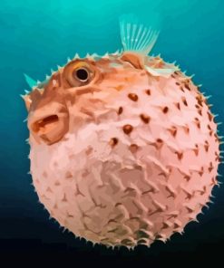 Puffer Fish Diamond Painting