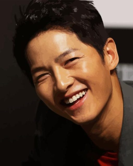 Song Joong Ki Smiling Diamond Painting