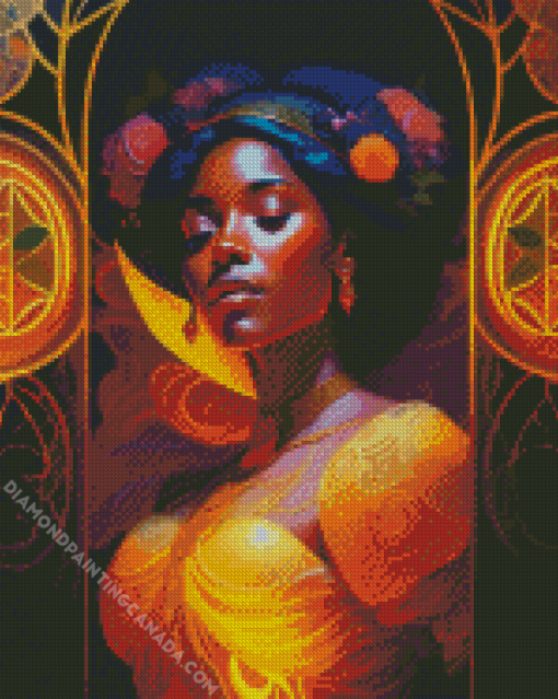 Spiritual Woman Diamond Painting