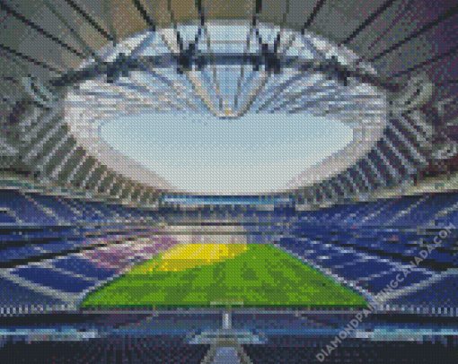 Tottenham Hotspur Stadium Diamond Painting