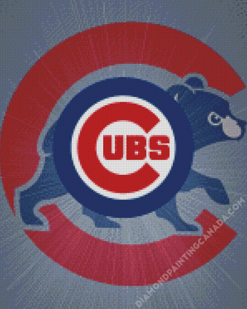 Chicago Cubs Logo Diamond Painting