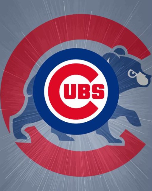 Chicago Cubs Logo Diamond Painting