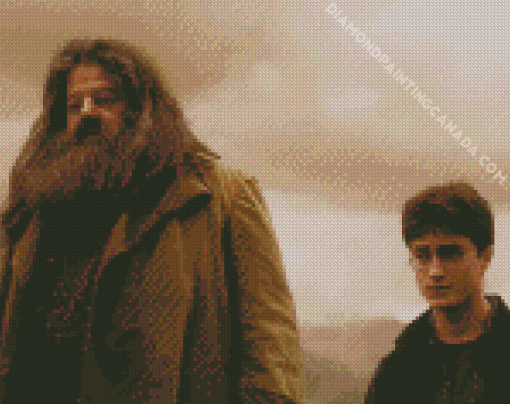 Harry Potter And Hagrid Diamond Painting