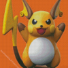 Raichu Anime Character Diamond Painting