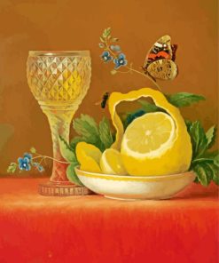 Lemon And Cut Glass Diamond Painting