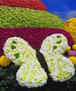 Aesthetic Flower Show Diamond Painting