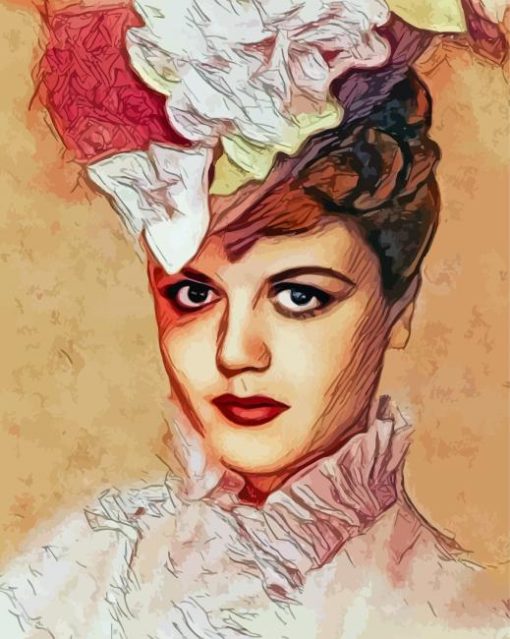 Angela Lansbury Art Diamond Painting