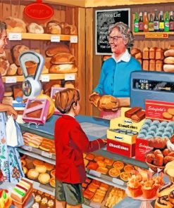 Bakery Shop Diamond Painting