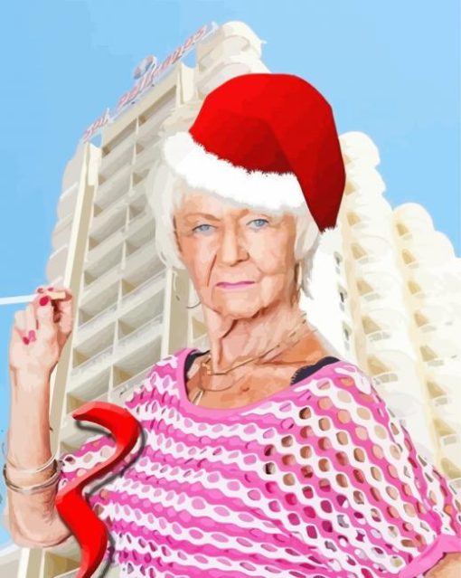 Benidorm Character Diamond Painting