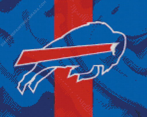 Buffalo Bills American Football Logo Diamond Painting