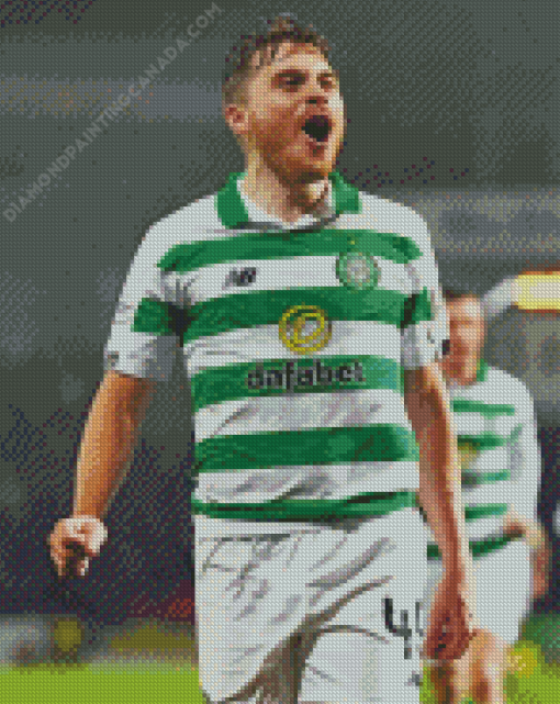 Celtic Football Club James Forrest Diamond Painting