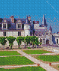 Chateau Royal Amboise Loire Diamond Painting