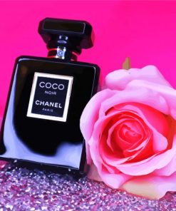 Coco Noir With Rose Diamond Painting