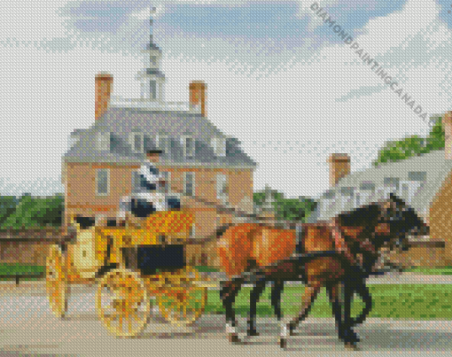 Colonial Williamsburg Diamond Painting