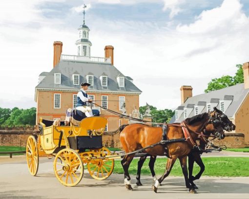 Colonial Williamsburg Diamond Painting