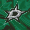 Dallas Stars Hockey Logo Flag Diamond Painting