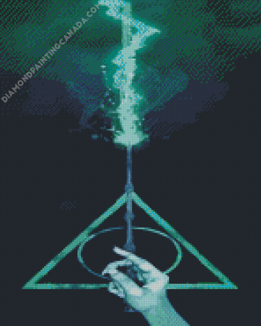 Deathly Hallows Diamond Painting