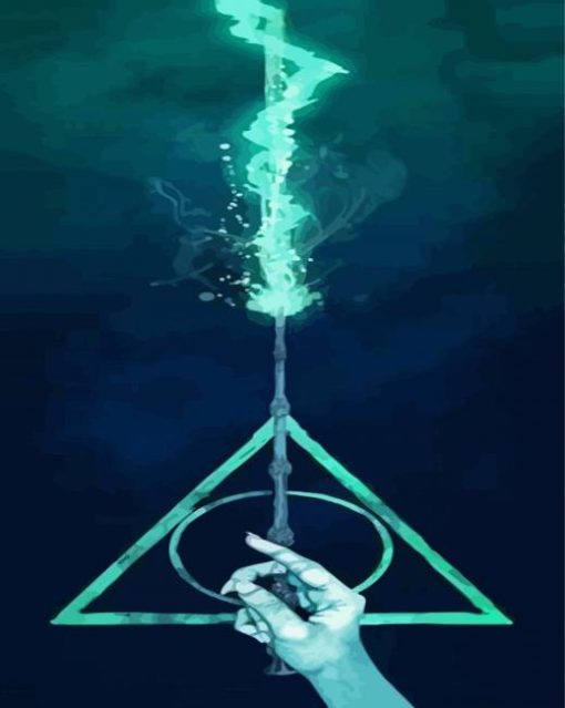 Deathly Hallows Diamond Painting