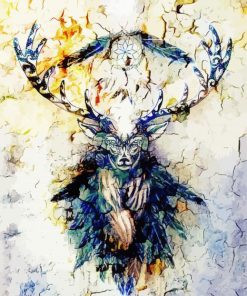 Deer Dreamcatcher Diamond Painting