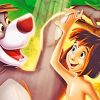 Disney Baloo And Mowgli Diamond Painting