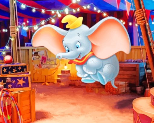 Disney Dumbo Circus Diamond Painting