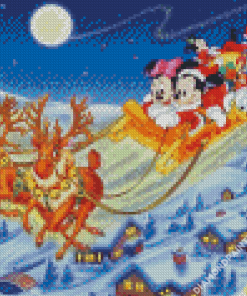 Disney Christmas Art Diamond Painting