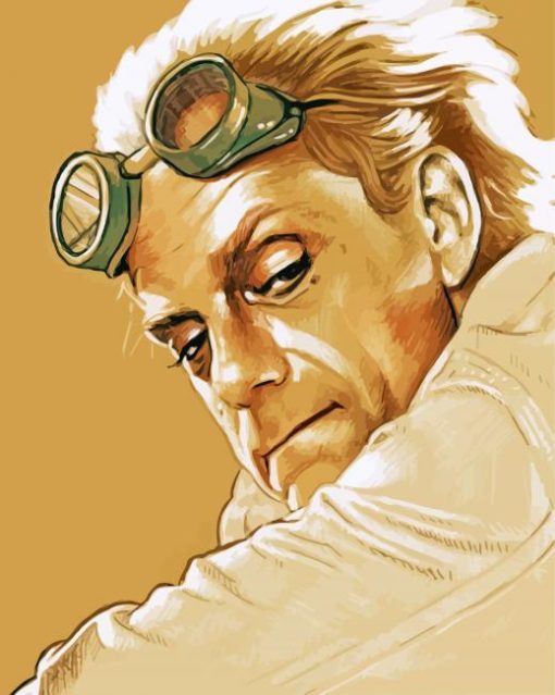 Doctor Emmett Brown Diamond Painting