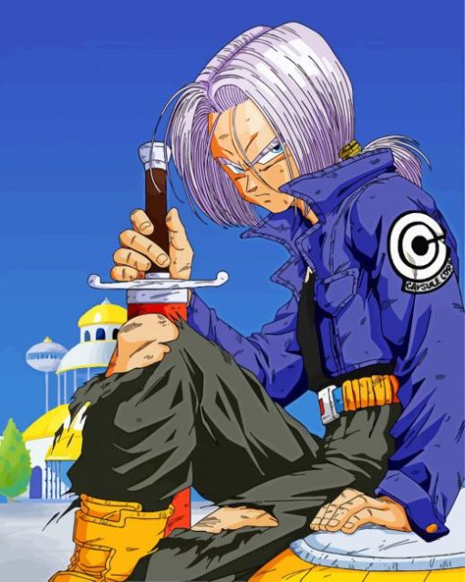 Dragon Ball Z Trunks Diamond Painting