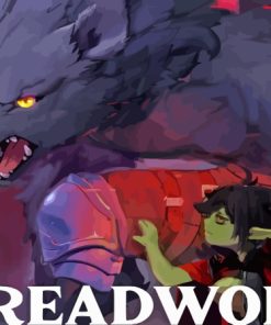 Dreadwolf Game Diamond Painting