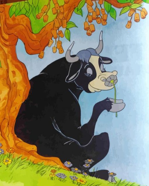 Ferdinand The Bull Animation Diamond Painting