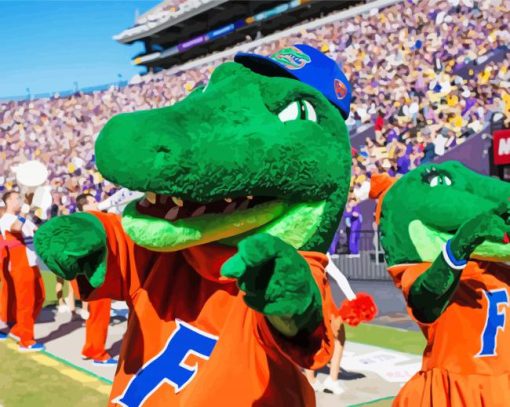 Florida Gators Football Mascots Diamond Painting