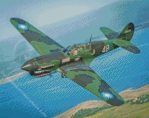 Flying Tiger Diamond Painting