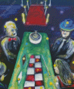 Gamble Abstract Diamond Painting