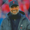 German Football Manager Jurgen Klopp Diamond Painting