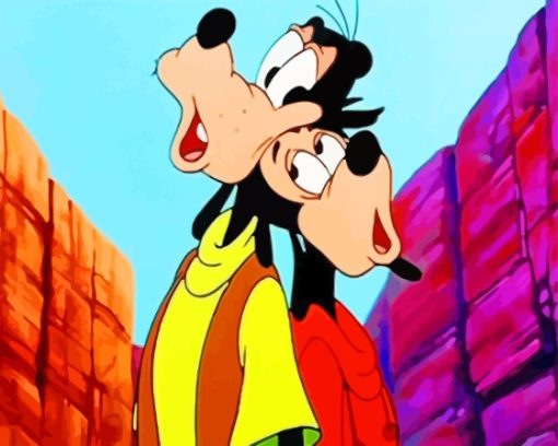 Goofy Max A Goofy Movie Diamond Painting