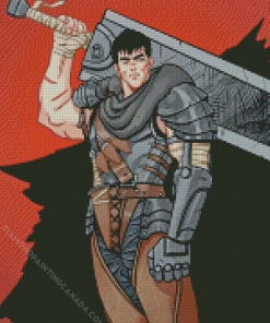 Guts Berserk Art Diamond Painting