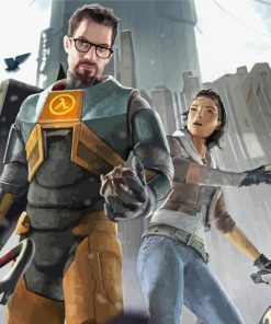 Half Life Art Illustration Diamond Painting