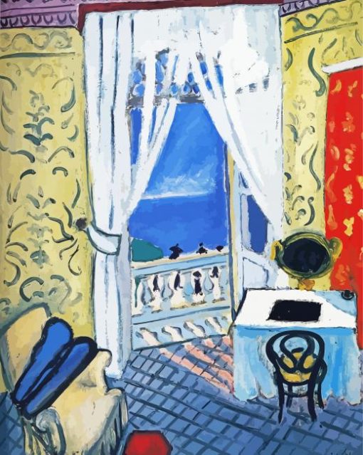 Interior With Violin Case By Henri Matisse Diamond Painting