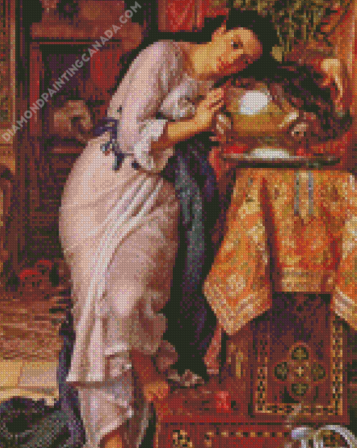 Isabella And The Pot Of Basil Diamond Painting