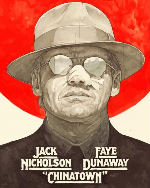 Jack Nicholson Chinatown Diamond Painting