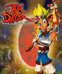 Jak And Daxter Game Diamond Painting