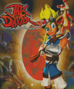 Jak And Daxter Game Diamond Painting